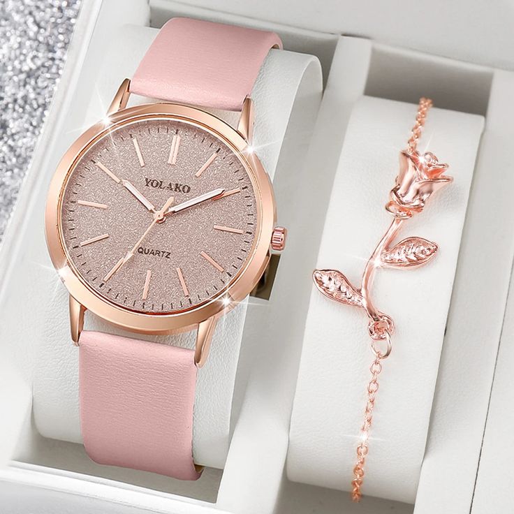 Blush Rose Watch set