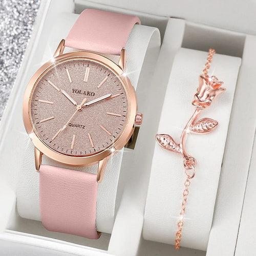 Blush Rose Watch set
